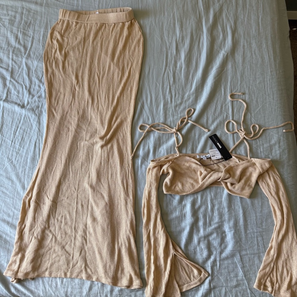 Fashion nova skirt set